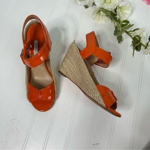 Diane von furstenberg wedge heels women’s 6.5 m shoes